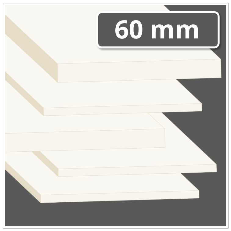 POM natur 500x100x60mm weiß Platte Zuschnitt Kunststoff Halbzeug 