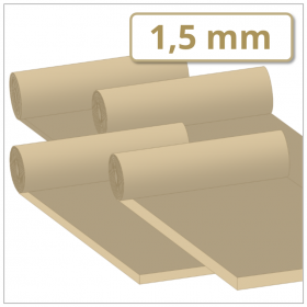 NR Para Gummimatte 1,5 mm stark 40 ±5° Shore A beige